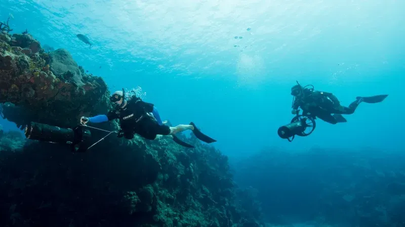 Diver Propulsion Vehicle (DPV) Diver