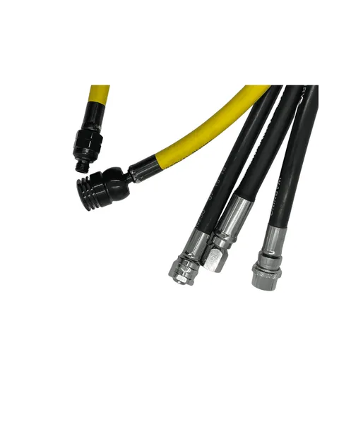 NEX high-pressure regulator hose for a submersible pressure gauge