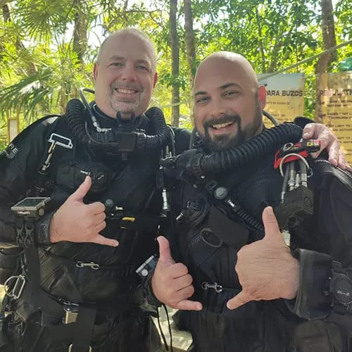 Sea Hunt Divers owners Dan Siegel and Rob Bulman