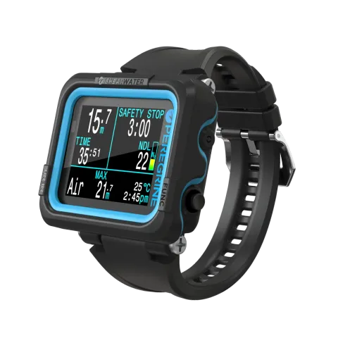 Shearwater Peregrine dive computer with full-color display