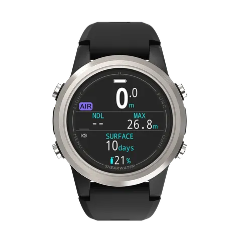 Shearwater Tern compact AMOLED wrist dive computer